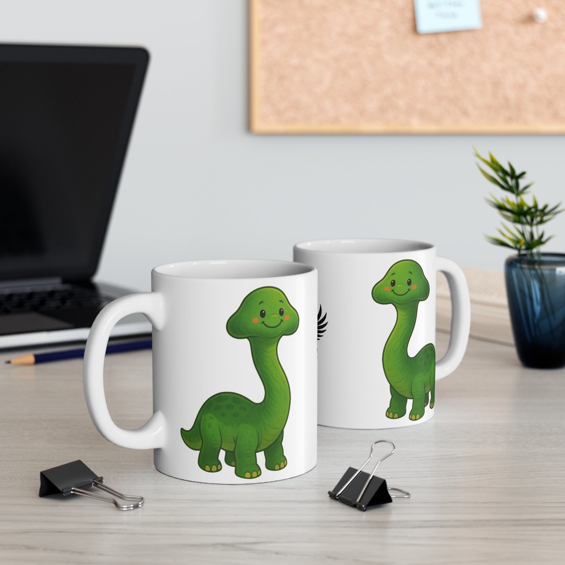 Green Dinosaur BG Mug