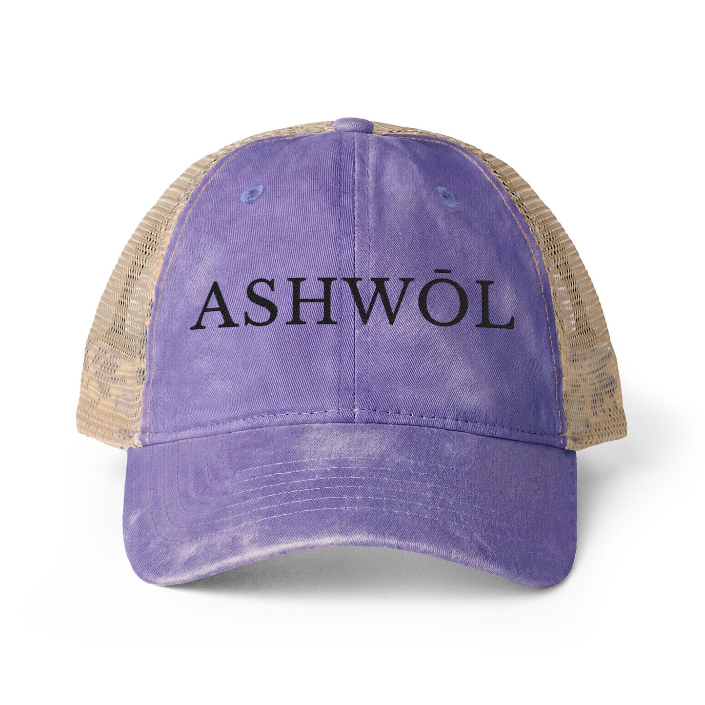 Ashwol Official Washed Mesh-Back Cap
