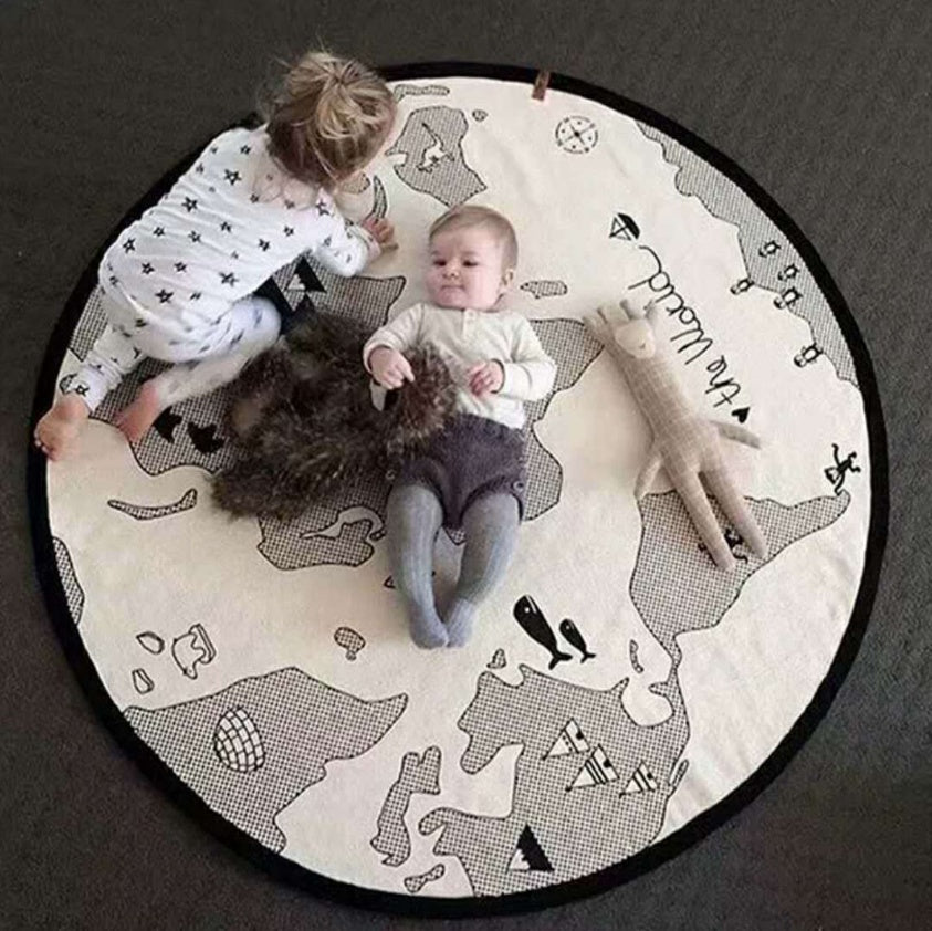 World Map Play Mats