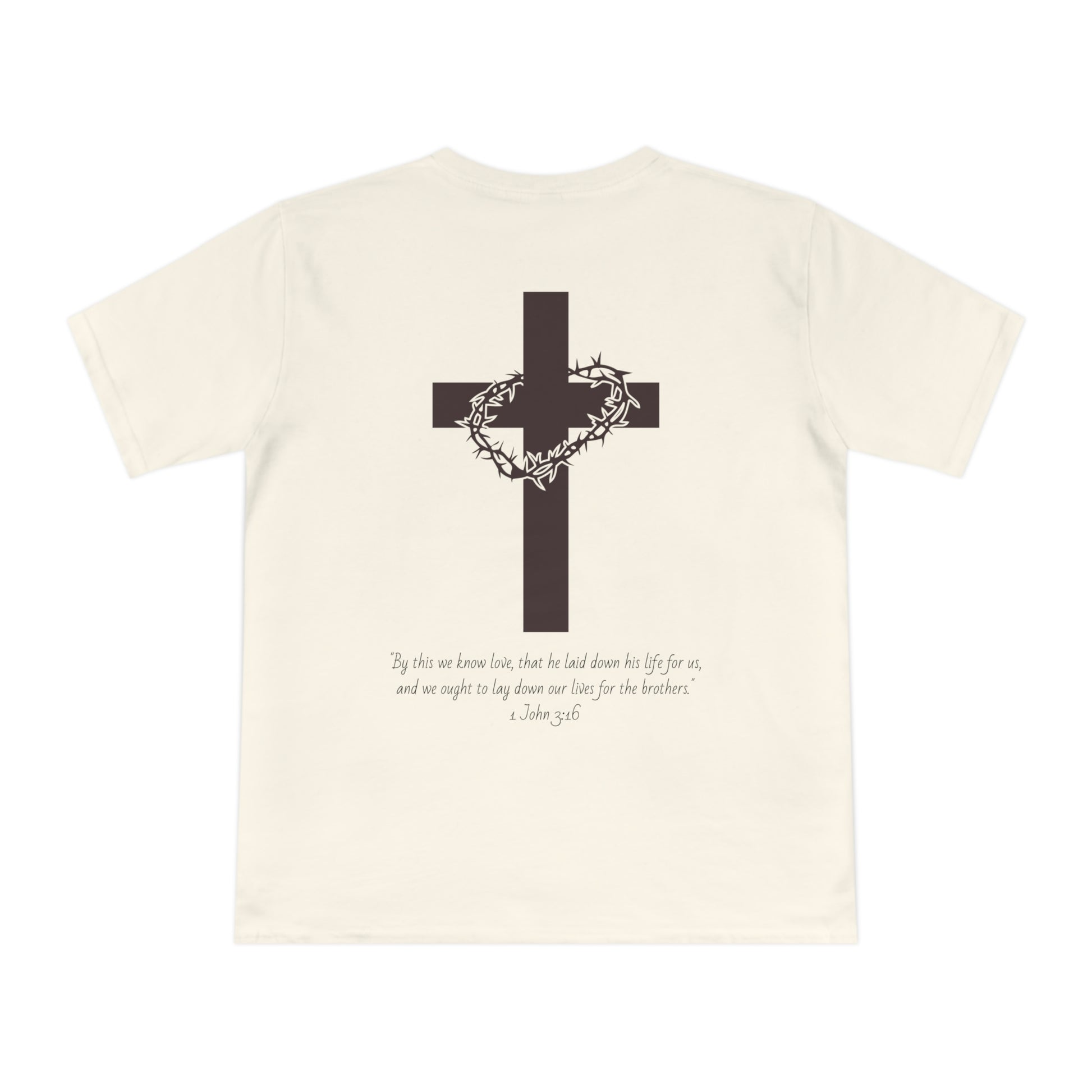 Organic 1 John 3:16 Tee