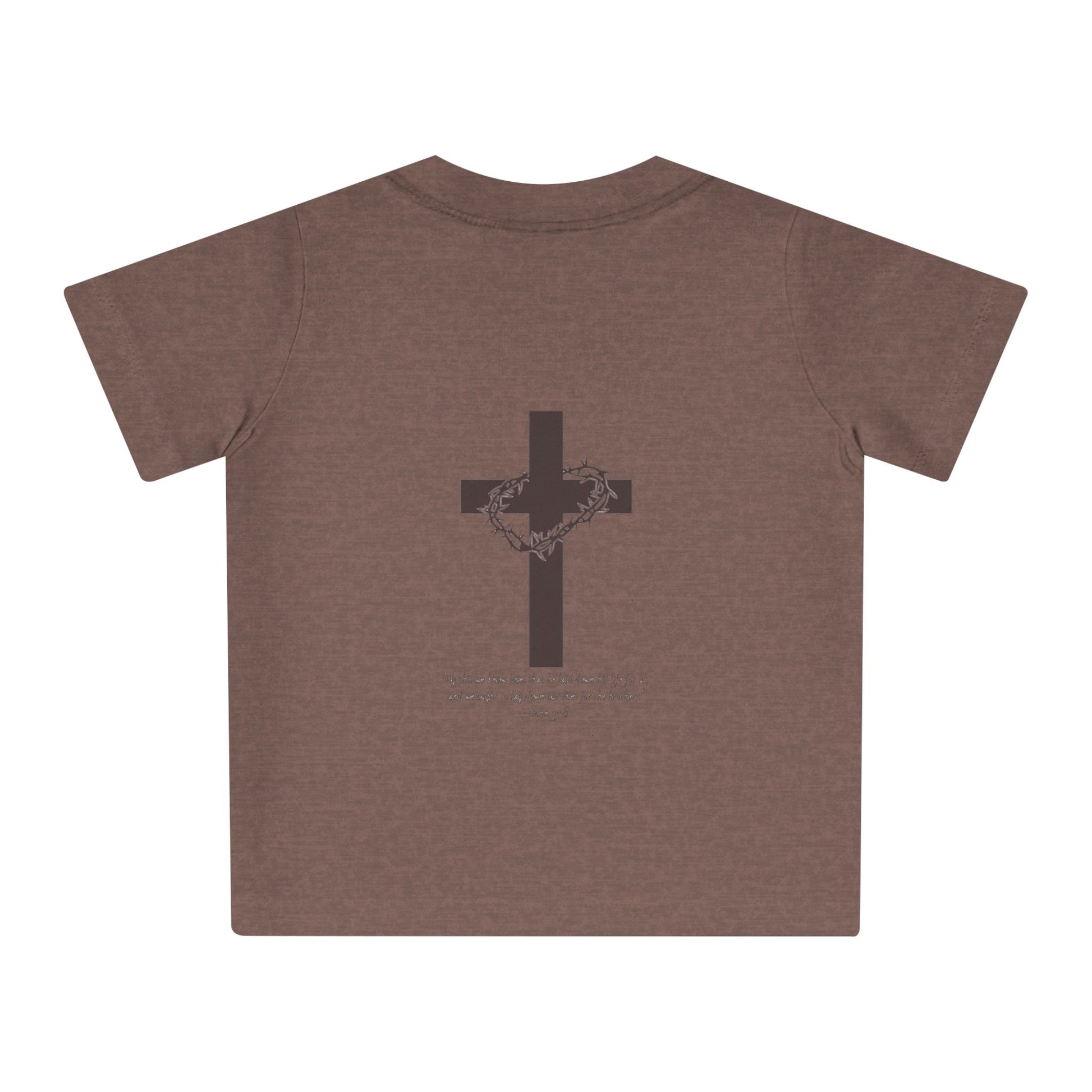 Organic Cotton Jesus Loves Me Baby Tee