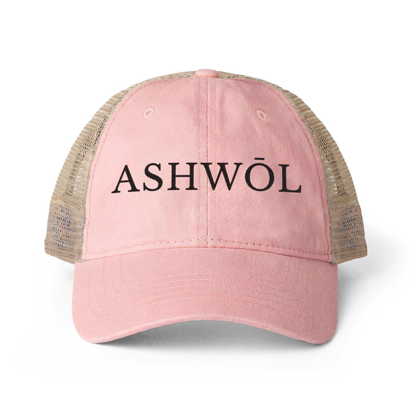 Ashwol Official Washed Mesh-Back Cap