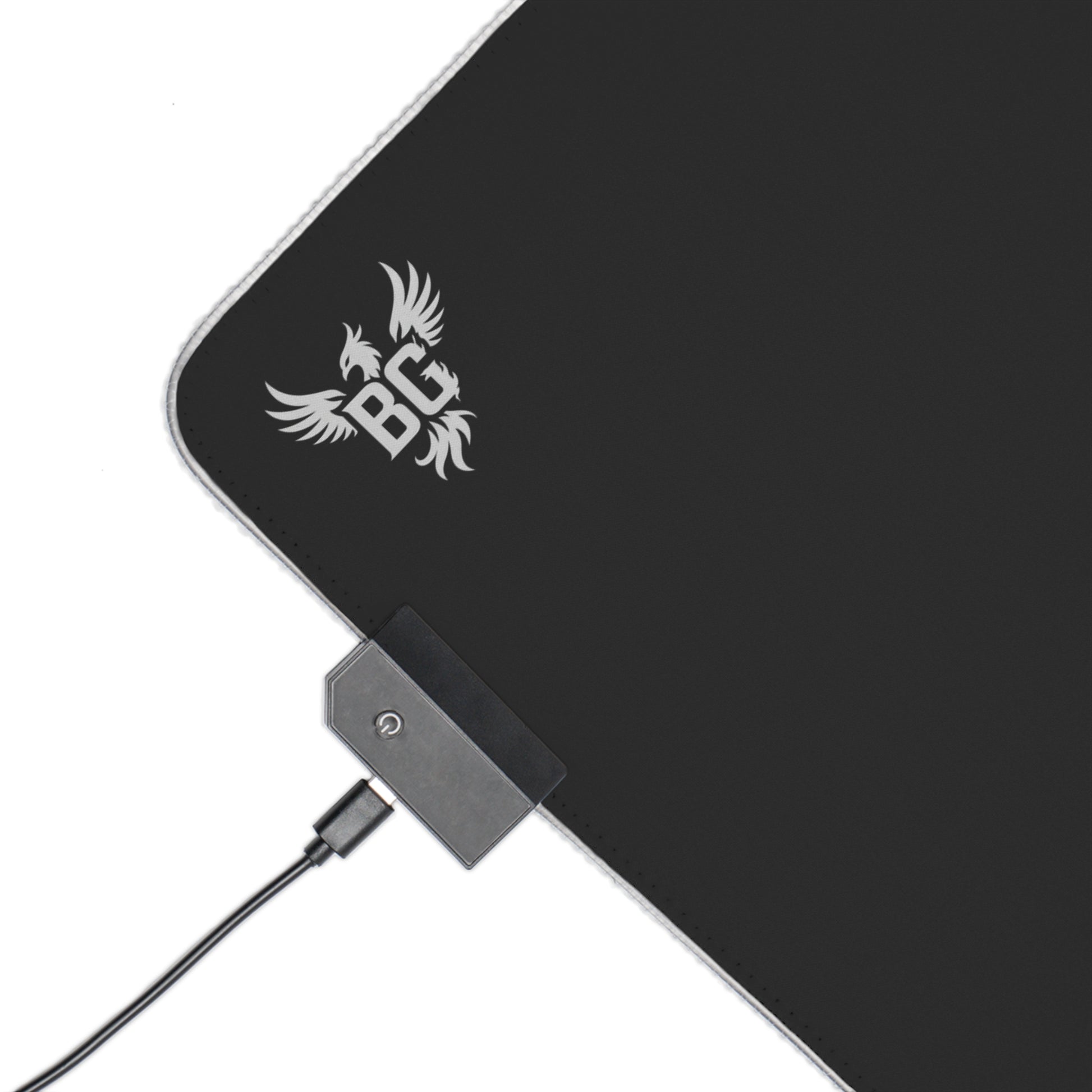 LED Burns Gaming Desk Mat