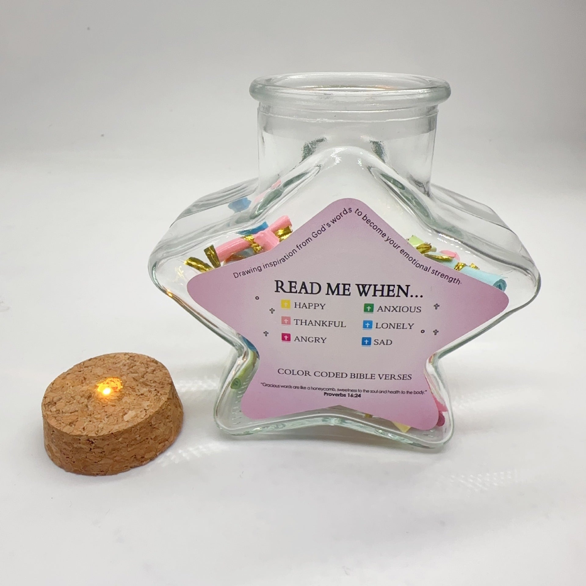 Bible Scripture Jar