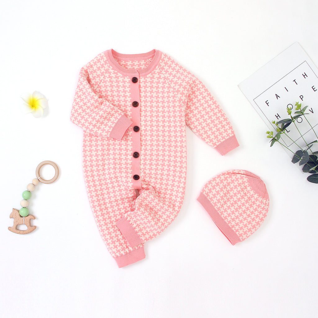 Baby Knitted Sweater Jumpsuit