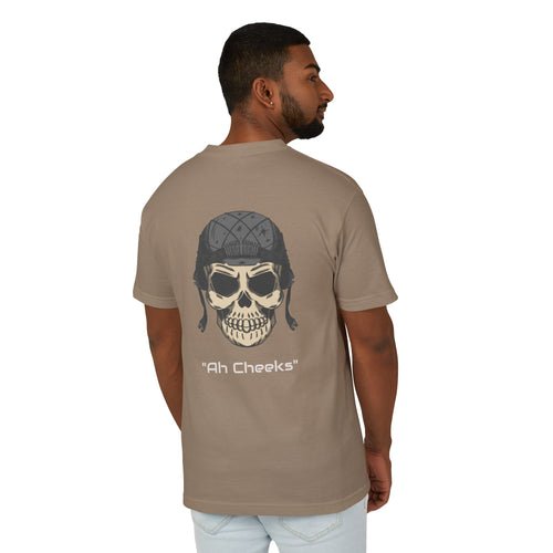 Ahh Cheeks Vintage Texture BG Tee