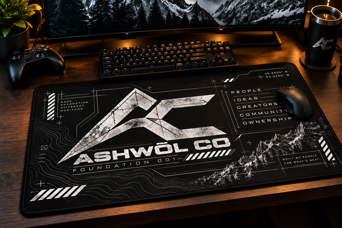 ASHWŌL // FOUNDATION DESK MAT