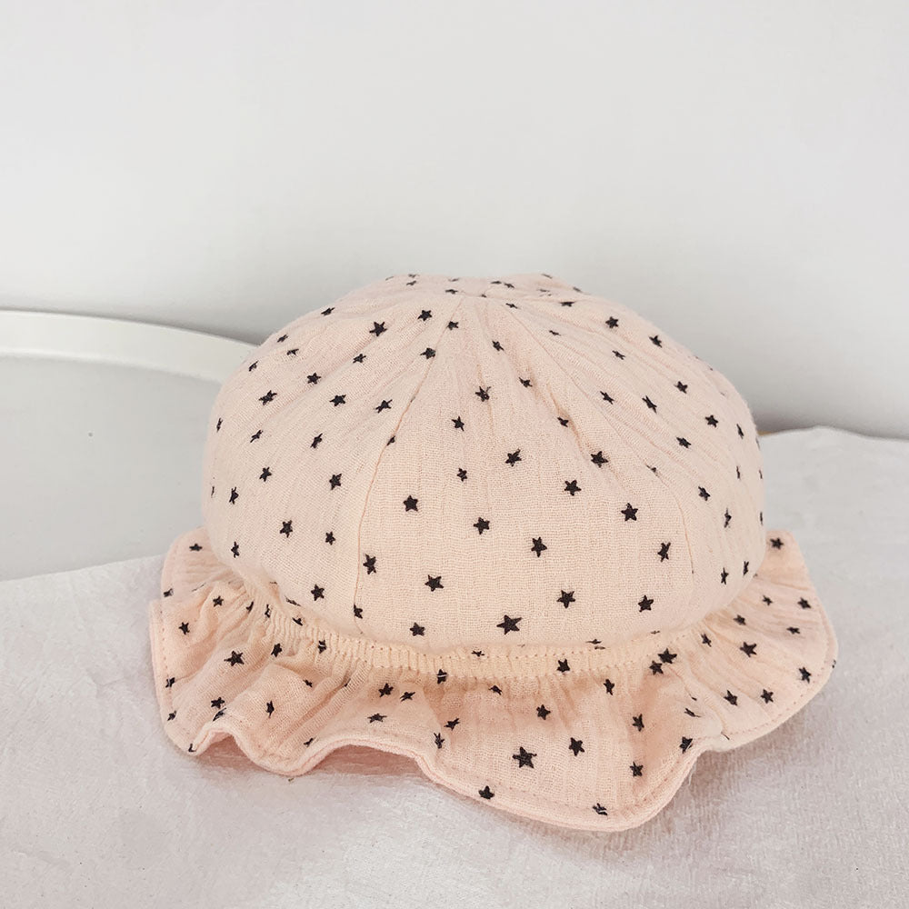 Baby Fisherman Polka Dot Sun Hat