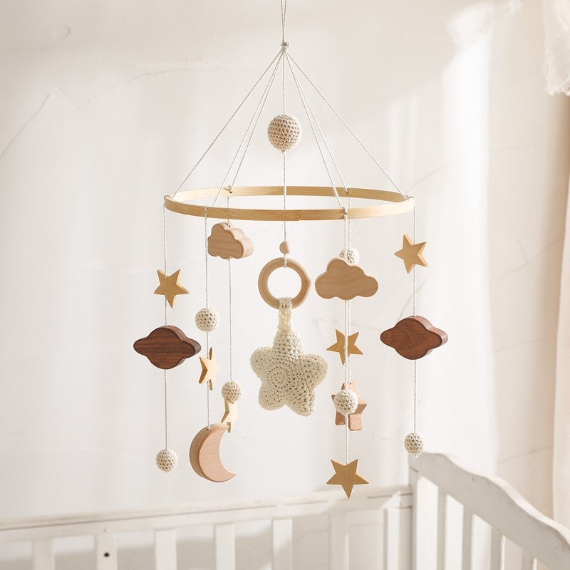 Hand Crocheted Wooden Mobile