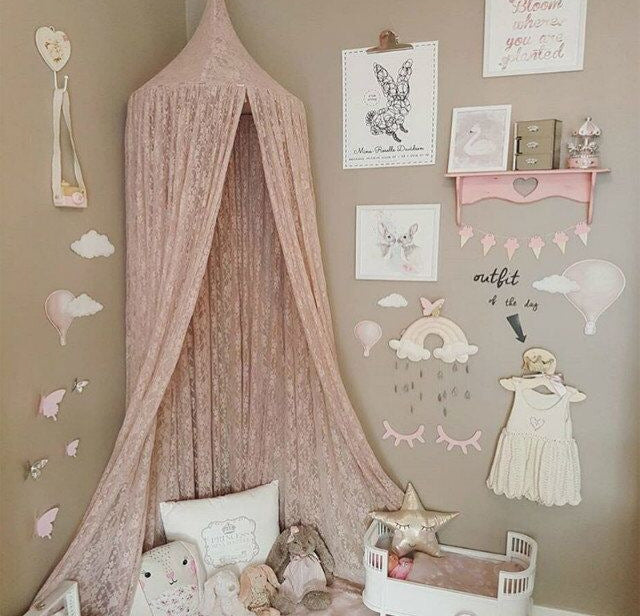 Princess Hanging Bed Curtain