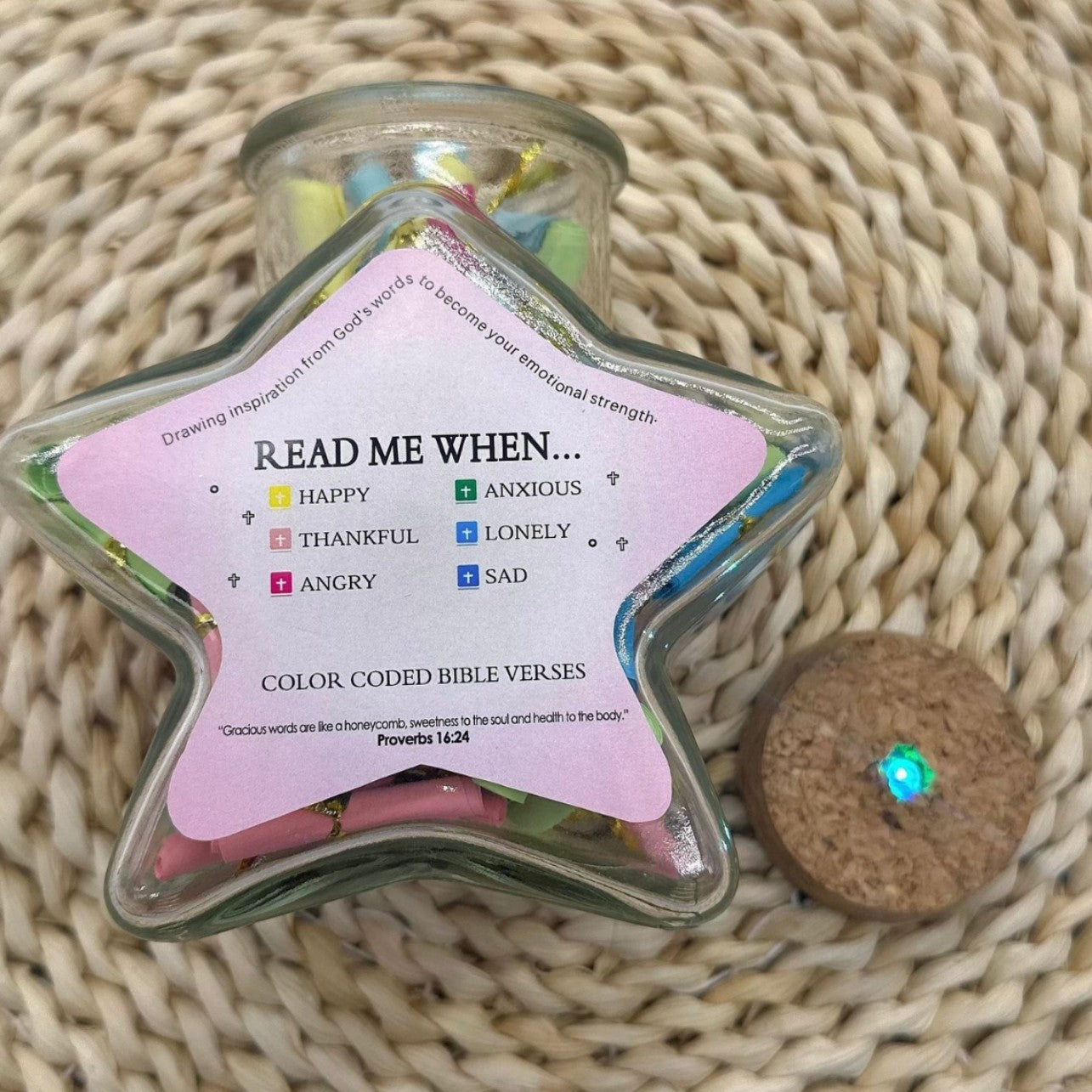 Bible Scripture Jar
